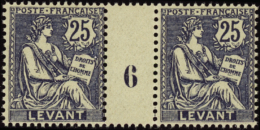 N°  24 25c Bleu Millésime 6 Qualité: ** Cote: -375 € - Altri & Non Classificati