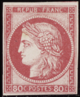 N°  21 80c Rose Qualité: * Cote: 700  € - Altri & Non Classificati