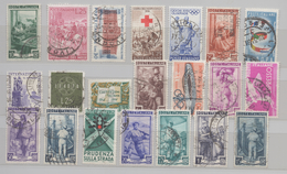 ITALIE LOT 21 TIMBRES OBLITERES TBE - Collections