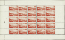 N°  179 2f50 Rouge Feuille De 25 Timbres Qualité: ** Cote: 1350  € - Altri & Non Classificati