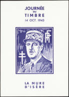 N°  0 La Mure N°13 Bloc Général De Gaulle En Bleu Qualité: (*) Cote: 200  € - Altri & Non Classificati