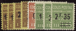 N°  88 /94  8 Valeurs Qualité: ** Cote: 436  € - Altri & Non Classificati