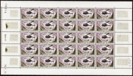 N°  41 10,00 Alouette Feuille De 25 Timbres CD 19-1-70 Qualité: ** Cote: 400  € - Andere & Zonder Classificatie