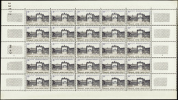 N°  988 Château De Versailles Feuille De 25 Timbres Qualité: ** Cote: 275  € - Altri & Non Classificati