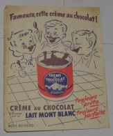 Creme Mont Blanc - Produits Laitiers