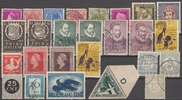 Pays-Bas Petit Lot De Timbres Oblitérés - Verzamelingen