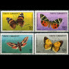 TURKEY 1987 - Scott# 2371-4 Butterflies Set Of 4 MNH - Nuevos
