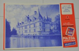 La Pile Mazda, Le Chateau De Azay Le Rideau - Piles