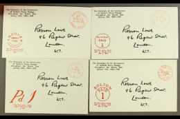 1940 CENTENARY OF UNIFORM PENNY POSTAGE - ROBSON LOWE SOUVENIR COVERS With 10th January 1d PAID Red Cds's For... - Altri & Non Classificati