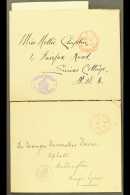 ROYAL HOUSEHOLD MAIL 1929 Envelope With Privy Purse Buckingham Palace Cachet In Violet With Letter From Queen's... - Sonstige & Ohne Zuordnung