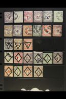 REVENUE STAMPS TEA CLEARING HOUSE 1923-1926 All Different Fine Used Collection. With 1923 Values (12) To 1s2d;... - Other & Unclassified