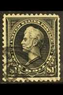 1894-95 $1 Black Type II (SG 264, Sc 261A), Very Fine Used. A Lovely Example! For More Images, Please Visit... - Other & Unclassified