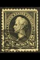 1894-95 $1 Black Type II (SG 264, Sc 261A), Very Fine Used. A Lovely Example! For More Images, Please Visit... - Sonstige & Ohne Zuordnung