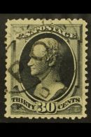 1879 30c Full Black Alexander Hamilton, Sc 190, Very Fine Used. For More Images, Please Visit... - Other & Unclassified