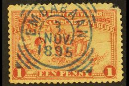 TRANSVAAL USED IN 1895 1d Penny Postage Issue, SG Z29, Clear "EMBABAAN 3 NOV 1895" Squared Circle Postmark In... - Swasiland (...-1967)