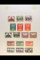 1931 3rd Pan-American Postal Union Congress, Postage And Airmail Sets, SG 697/O716,  Complete Mint And Used,... - Other & Unclassified