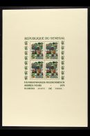 1979 HUNDERTWASSER SHEETLETS A Complete Set Of The Three Hundertwasser Numbered Sheetlets Of Four, Mi Blocks... - Altri & Non Classificati