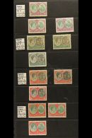 1938-50 KGVI DEFINITIVES Fine Mint Collection Of Perfs And Shades With All Values To 5s (SG 68/77). Note 2d... - St.Kitts-et-Nevis ( 1983-...)