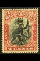 POSTAGE DUES 1897 4c Black And Carmine, SG D16a, Very Fine And Fresh Mint. For More Images, Please Visit... - Nordborneo (...-1963)