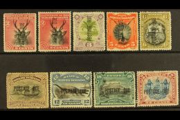 POSTAGE DUES 1895 Set Complete Incl 2c Black And Lake, SG D1/11, Very Fine And Fresh Mint (9 Stamps) For More... - North Borneo (...-1963)