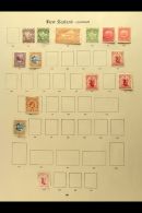 1898-1936 MINT COLLECTION ON "NEW IMPERIAL" LEAVES All Different, Mostly Fine Condition. Note 1898-1908 Pictorials... - Altri & Non Classificati