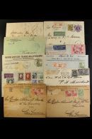 NETHERLANDS INDIES 1862-1948 COVERS An Interesting Collection Of Mostly Commercial Covers, Inc 1862 Entire Letter... - Altri & Non Classificati