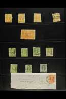 1856-1899 CLEAN COLLECTION Mint And Used (mostly Used). With 1856 Set Used, Plus Further Range With Shades And... - Mexique