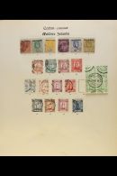 1906-33 USED COLLECTION Includes 1906 KEVII Ceylon Overprints Set (few Perf Faults, But Quite Presentable), 1909... - Malediven (...-1965)