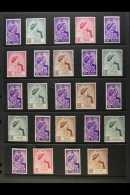 1948 ROYAL SILVER WEDDING Very Fine Mint Complete Run Of Sets For All The States - Johore, Kedah, Kelantan,... - Other & Unclassified