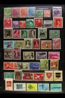 1917-1993 ALL DIFFERENT COLLECTION Presented Chronologically On A Series Of Double Sided Stock Pages. An... - Other & Unclassified