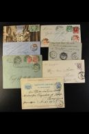 COVERS AND CARDS COLLECTION 1862-1917 Interesting Collection Of Covers & Postcards, Inc 1862 Entire Letter... - Lettonie