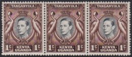 1942 1c Black And Chocolate Brown With The "DAMAGED VALUE TABLET" Variety, SG 131ac, Fine Never Hinged Mint In... - Vide