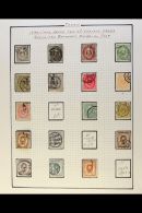 1872-1960 EXTENSIVE COLLECTION. A Chiefly All Different Used Collection With A Sprinkling Of Mint Issues Plus Mini... - Other & Unclassified