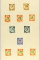 1860-1962 MINT AND USED COLLECTION Written Up On Leaves, Mainly Fine Condition. Note 1860-70 (wmk Pineapple) Range... - Giamaica (...-1961)