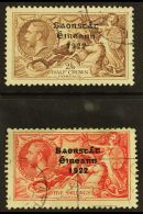 1935 Re-engraved "Seahorses" 2s6d And 5s, SG 99/100, Fine Used. (2 Stamps) For More Images, Please Visit... - Sonstige & Ohne Zuordnung
