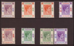1938-52 $1(both) To $10 (both) SG 155/162, Fresh Mint. (8 Stamps) For More Images, Please Visit... - Altri & Non Classificati