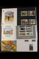 2010 Almost Complete Run For The Year, Only Missing Aviation Centenaries Set & Miniature Sheet, SG... - Gibilterra