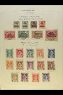 MARIENWERDER 1920 FINE USED COLLECTION On A Page, Inc 1920 Surcharges Set, 1920 High Values Set On Pieces And 1920... - Altri & Non Classificati