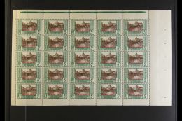 OCEANIC SETTLEMENTS 1941 "FRANCE LIBRE" Opt'd Never Hinged Mint LARGE MULTIPLES Of 25. Includes (1927-30 Issues... - Sonstige & Ohne Zuordnung