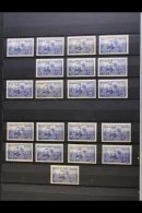 1938-1945 OMNIBUS ISSUES All Different Fine Mint (many Are Never Hinged) Collection On Stock Pages, Inc 1938 Curie... - Sonstige & Ohne Zuordnung