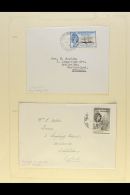 1954-62 Dependencies Ships Definitives Most Values To 2s, 2s6d, 5s, 10s, And £1, Between SG G26/40, Very... - Falkland Islands