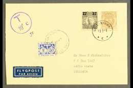 1963 POSTAGE DUE COVER From Sweden Bearing 1918 20 Ore On 80 Ore Plus 3 Ore Brown With 1951 50c Postage Due (SD... - Ethiopie