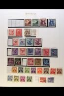 1918-1989 MINT AND USED COLLECTION An All Different Collection On Album Pages, Includes Sections Of Bohemia &... - Other & Unclassified