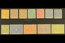 SCADTA 1929 Numerals - For International Airmail Complete Set (Scott C68/79, SG 71/82, Michel 1/12), Fine Mint,... - Colombia