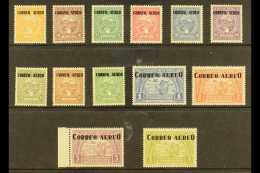 1932 Air "Correo Aereo" Overprints Complete Set (Scott C83/95, SG 413/25, Michel 305/17), Fine Mint Mostly With... - Colombie