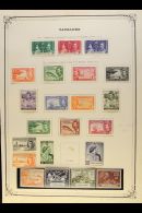 1900-1948 OLD TIME MINT COLLECTION Presented On A Set Of Old Printed Album Pages. ALL DIFFERENT With QV 1d, KEVII... - Cayman (Isole)