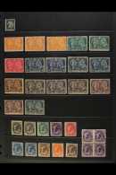 1882-1908 MINT COLLECTION On Stock Pages, Inc 1882-97 ½d, 1897 Jubilee To 2c (x2), 5c (x4), 6c, 8c (x3),... - Sonstige & Ohne Zuordnung