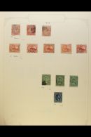 1859-1952 OLD TIME COLLECTION In An Album, Inc 1859 1c (x3), 5c (x5), 12½c (x3) & 17c, 1868-90 Large... - Other & Unclassified
