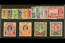 1946 Definitives In New Colours Complete Set, SG 51/63. Fine Used. For More Images, Please Visit... - Birmania (...-1947)
