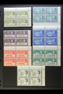 1963 Definitives Original Complete Set, SG 1/15,  In Never Hinged Mint BLOCKS OF FOUR. Lovely! (15 Blocks = 60... - Other & Unclassified